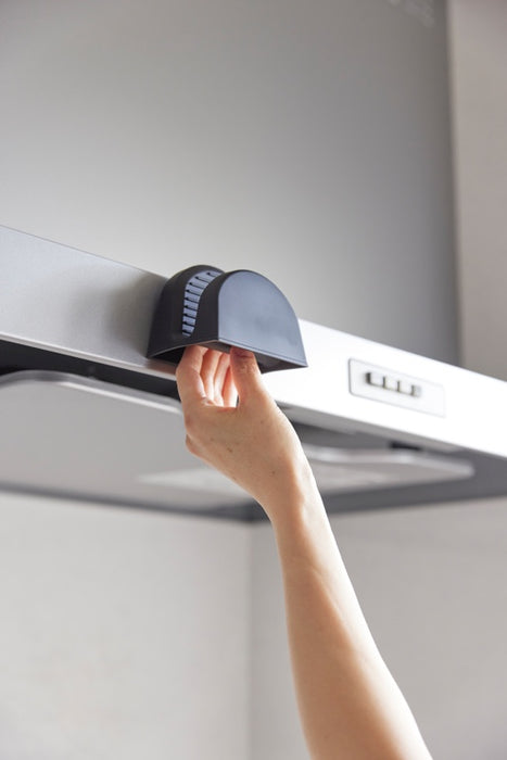 Yamazaki Siliconen Ovenwanten - Magnetisch - Tower - Zwart (set van 2)