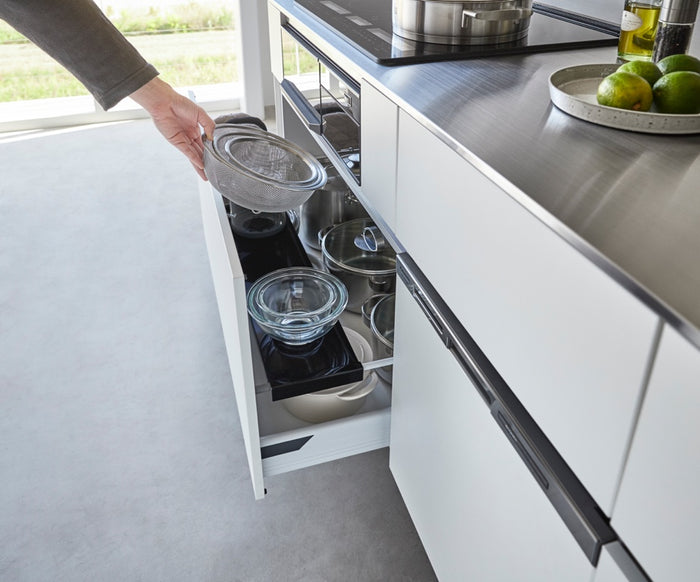 Yamazaki Uitschuifbare Lade Plank - Tower - Zwart