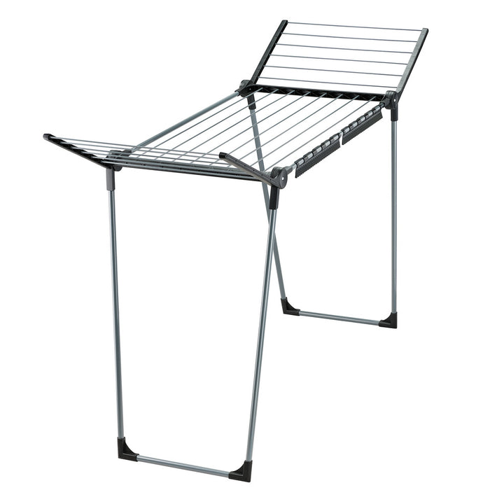 Leifheit droogrek Pegasus - 150 solid slim - zwart