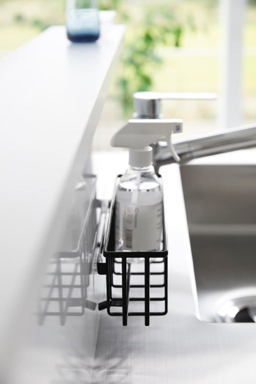 Yamazaki Zelfklevend Gootsteen|Wastafel Mandje - L - Tower - Zwart