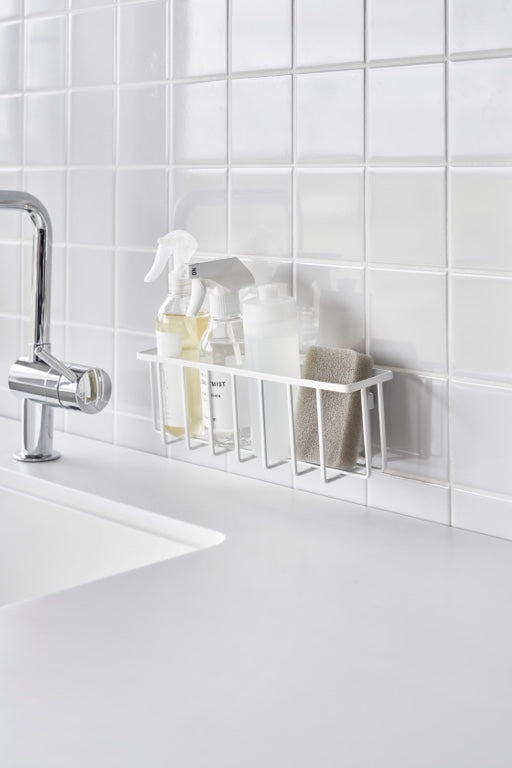 Yamazaki Zelfklevend Gootsteen|Wastafel Mandje - L - Tower - Wit