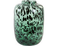 Light & Living Light&living Vaas Ø24x34 cm KOBALA glas groen-zwart