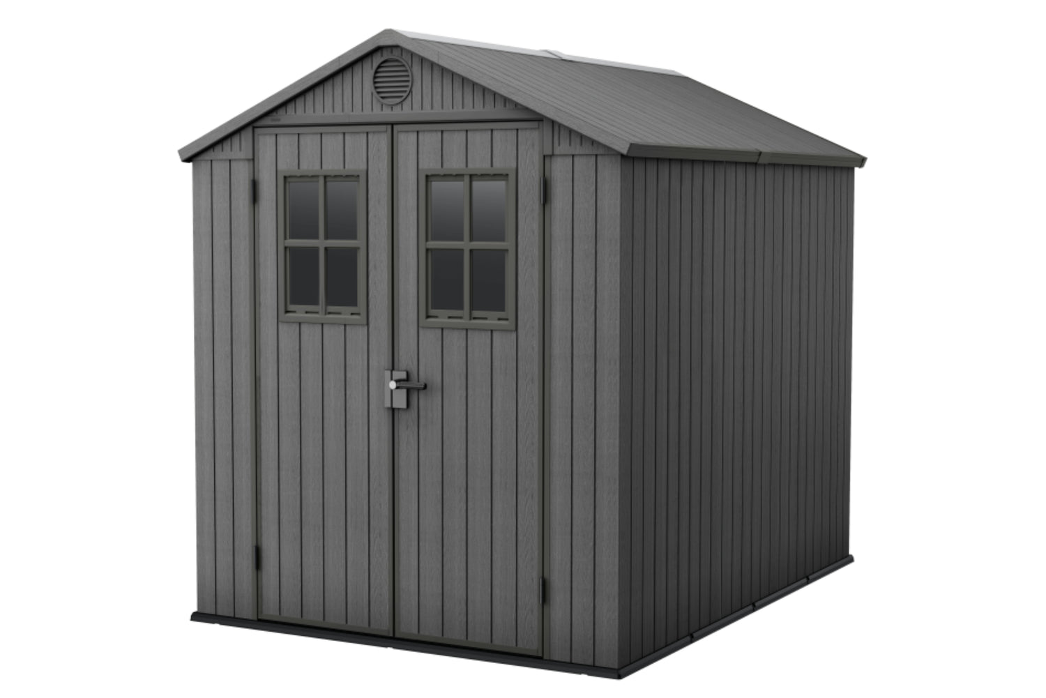 Keter Darwin 68 Tuinhuis - dubbele deuren + ramen - 190x244x221