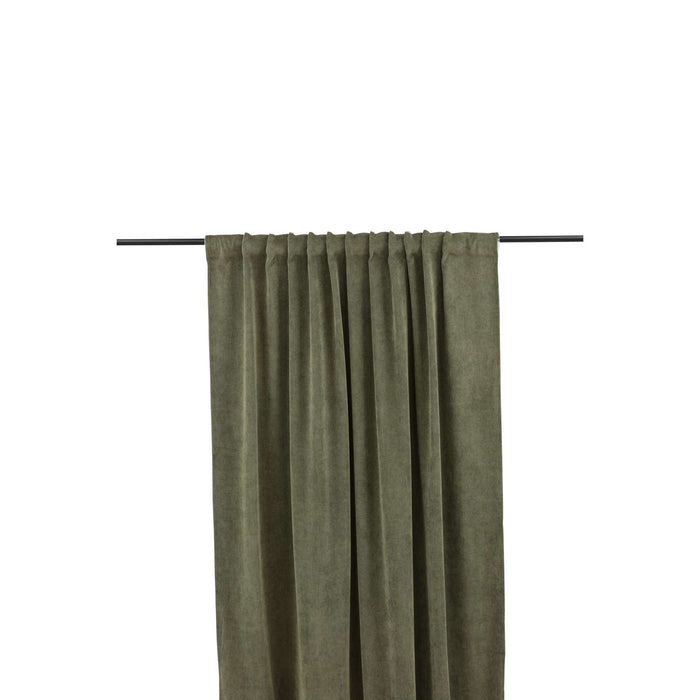 Venture Home Elma Gordijn 240x140 - Mosgroen