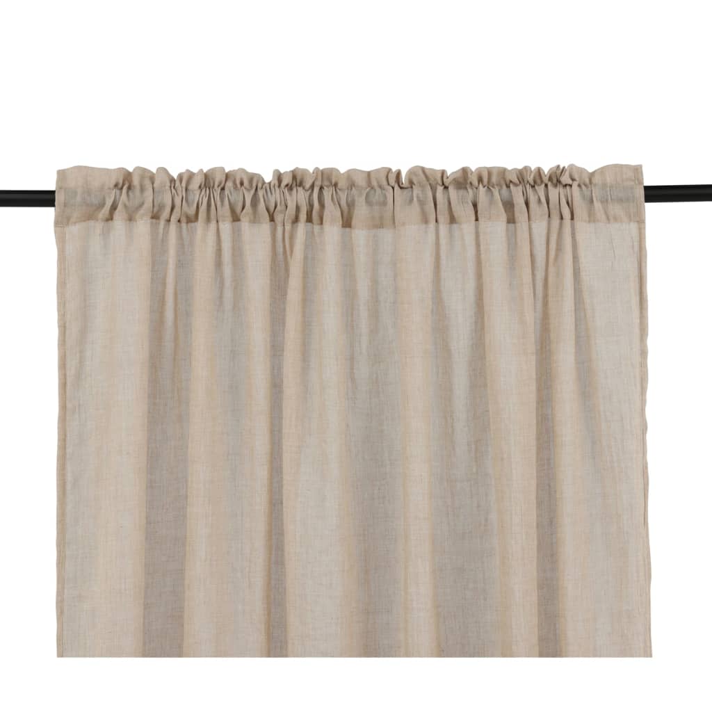 Venture Home Gordijn Elena 240x135 cm polyester lichtbeige