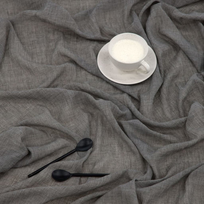 Venture Home Gordijn Elena 240x135 cm polyester donkergrijs