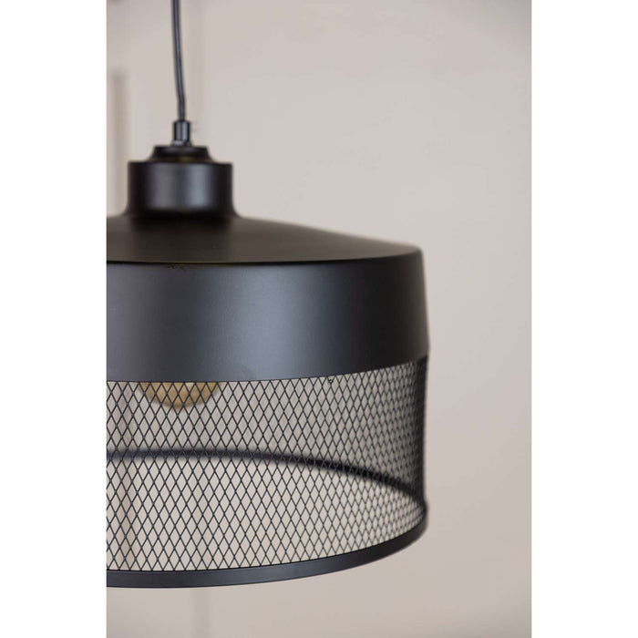 Venture Home Toulon Hanglamp 33x33x24 - Zwart