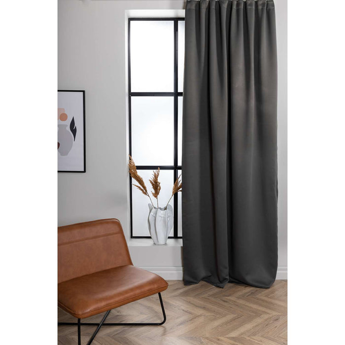 Venture Home Evelyn Gordijn 290x135 - Donkergrijs