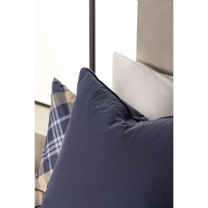 Venture Home Tyra Kussenhoes 60x60 - Blauw