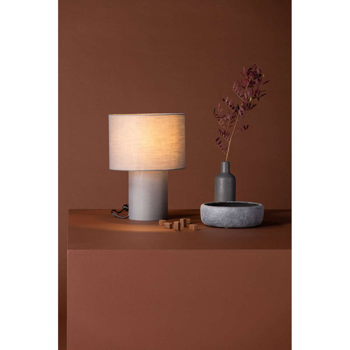 Venture Home Etenio Tafellamp 25x25x33 - Donkergrijs