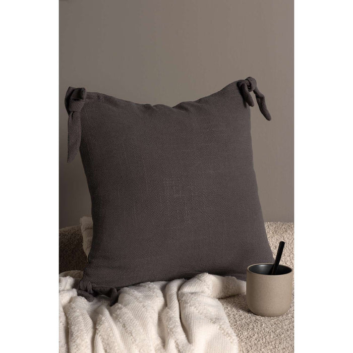 Venture Home Nora Kussenhoes 40x40 - Donkergrijs