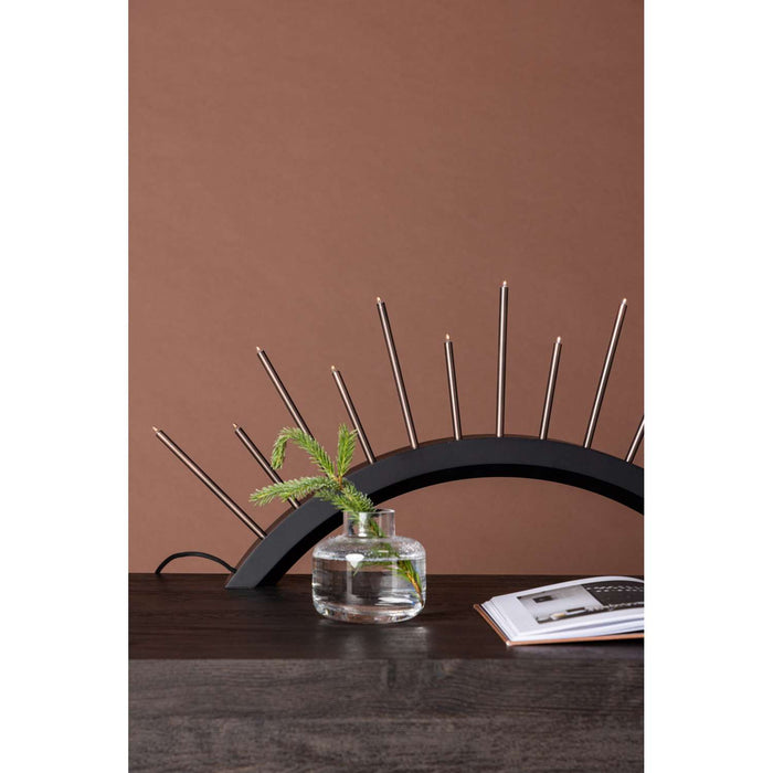 Venture Home Björnrike Kerst verlichting 6x55x30 - Zwart