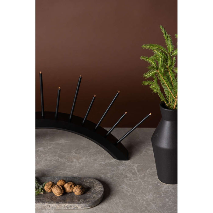 Venture Home Kettilsås Kerst verlichting 6x55x30 - Zwart