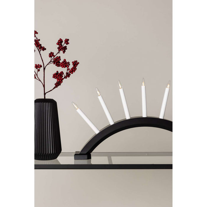 Venture Home Kebnekaise Kerst verlichting 8x55x34 - Zwart