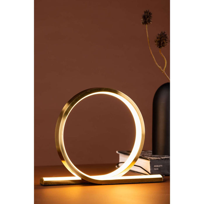 Venture Home Saunier Tafellamp 30x6x23,5 - Goud