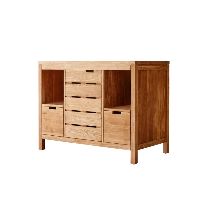 Tikamoon - Serena - Massief eikenhouten badmeubel 100 cm