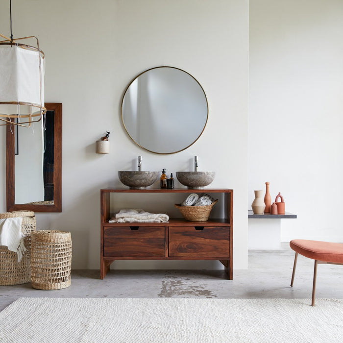 Tikamoon - Kwarto - Badmeubel van massief palissanderhout 110 cm