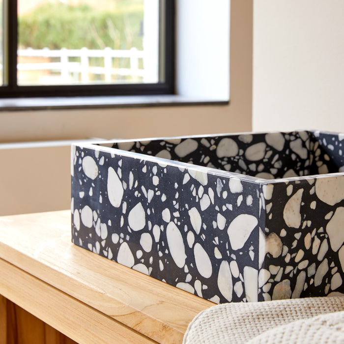 Tikamoon - Unik - Wastafel van premium terrazzo