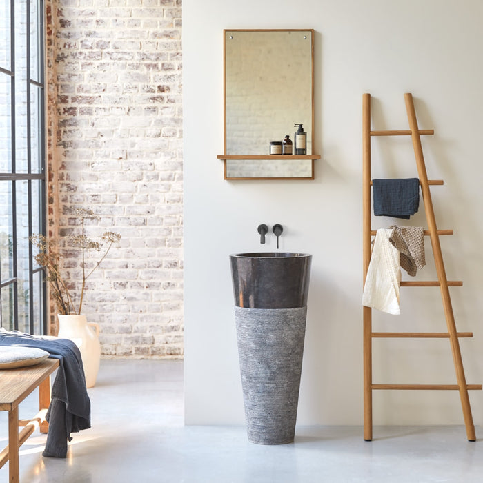 Tikamoon - Koni - Staande marmeren wastafel