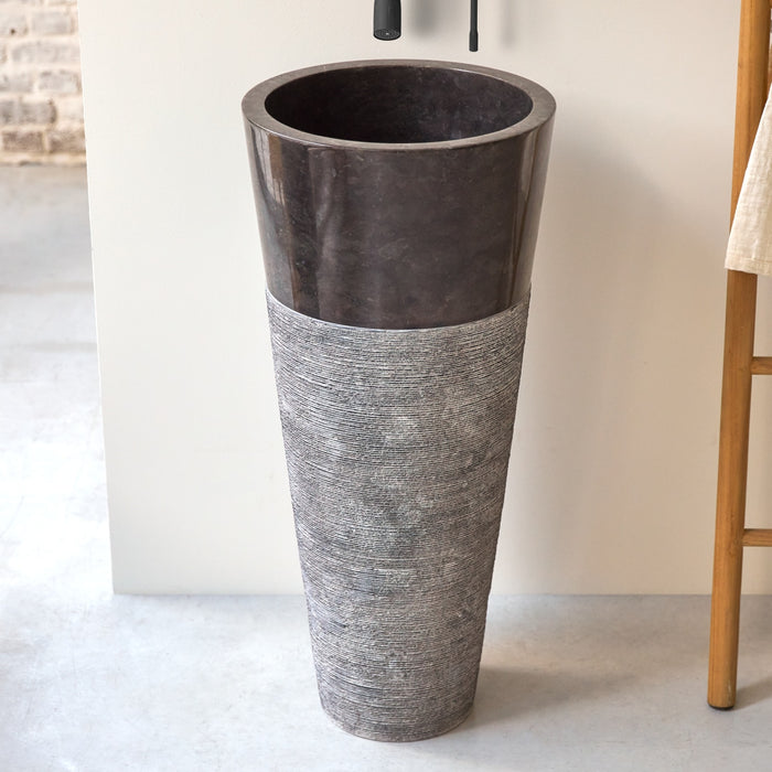 Tikamoon - Koni - Staande marmeren wastafel