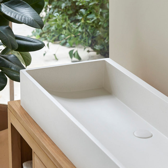 Tikamoon - Pegase - Wastafel van terrazzo 90 cm