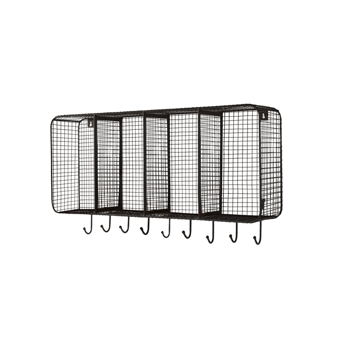 Tikamoon - Sona - Rechthoekige metalen wandkapstok voor kinderen