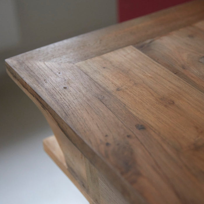 Tikamoon - Junie - Bijzettafel van massief gerecycled teakhout