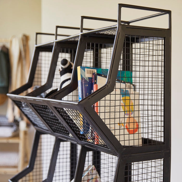 Tikamoon - Cléo - Metalen stelling met vakken voor kinderkamer