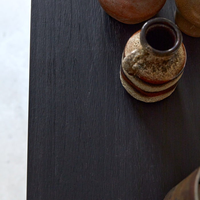 Tikamoon - Zenaka - Wengé bijzettafel met 2 laden