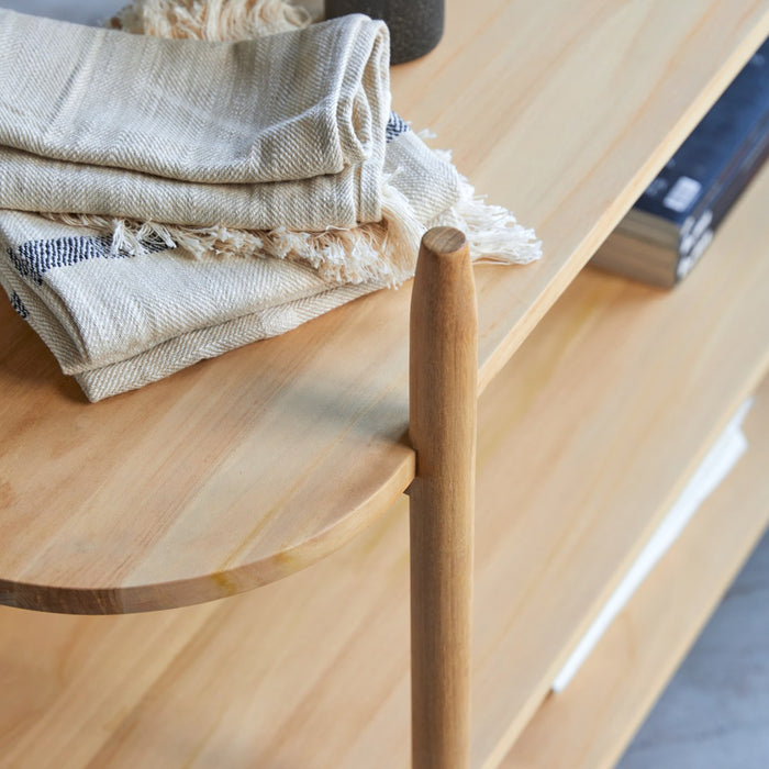 Tikamoon - Poline - Massief teakhouten bijzettafel