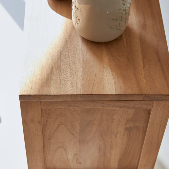 Tikamoon - Coffee Tek - Massief teakhouten bijzettafel