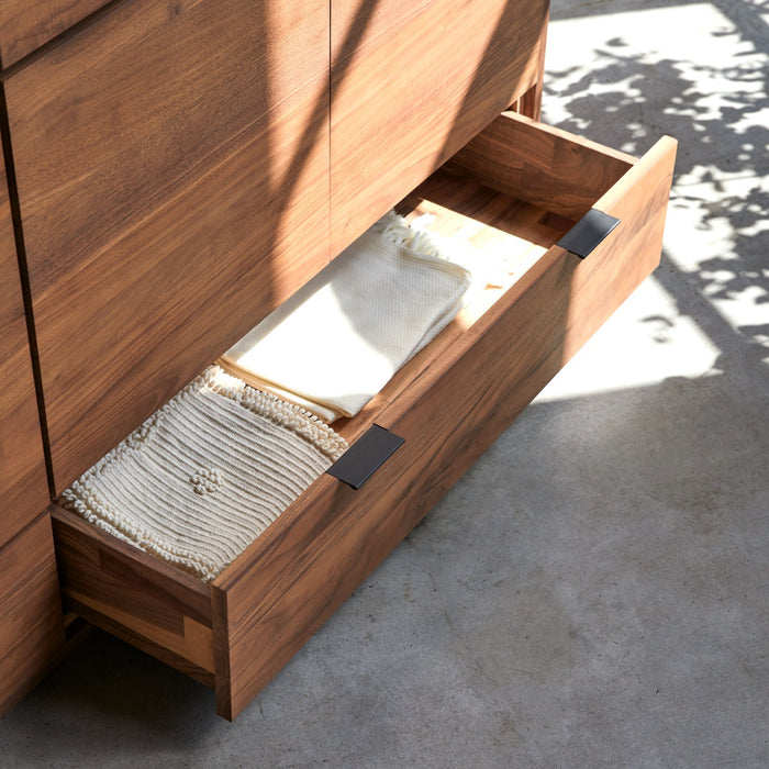 Tikamoon - Senson - Massief notenhouten dressoir 200 cm