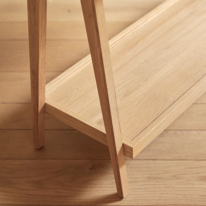 Tikamoon - Pola - Massief eiken bijzettafel