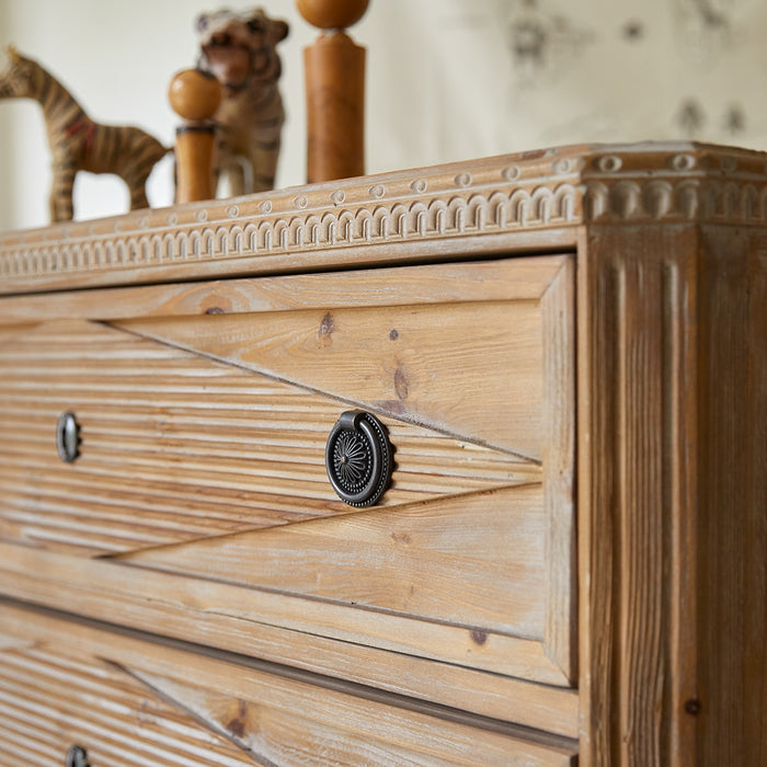 Tikamoon - Emily - Kindercommode van massief gerecycled grenen