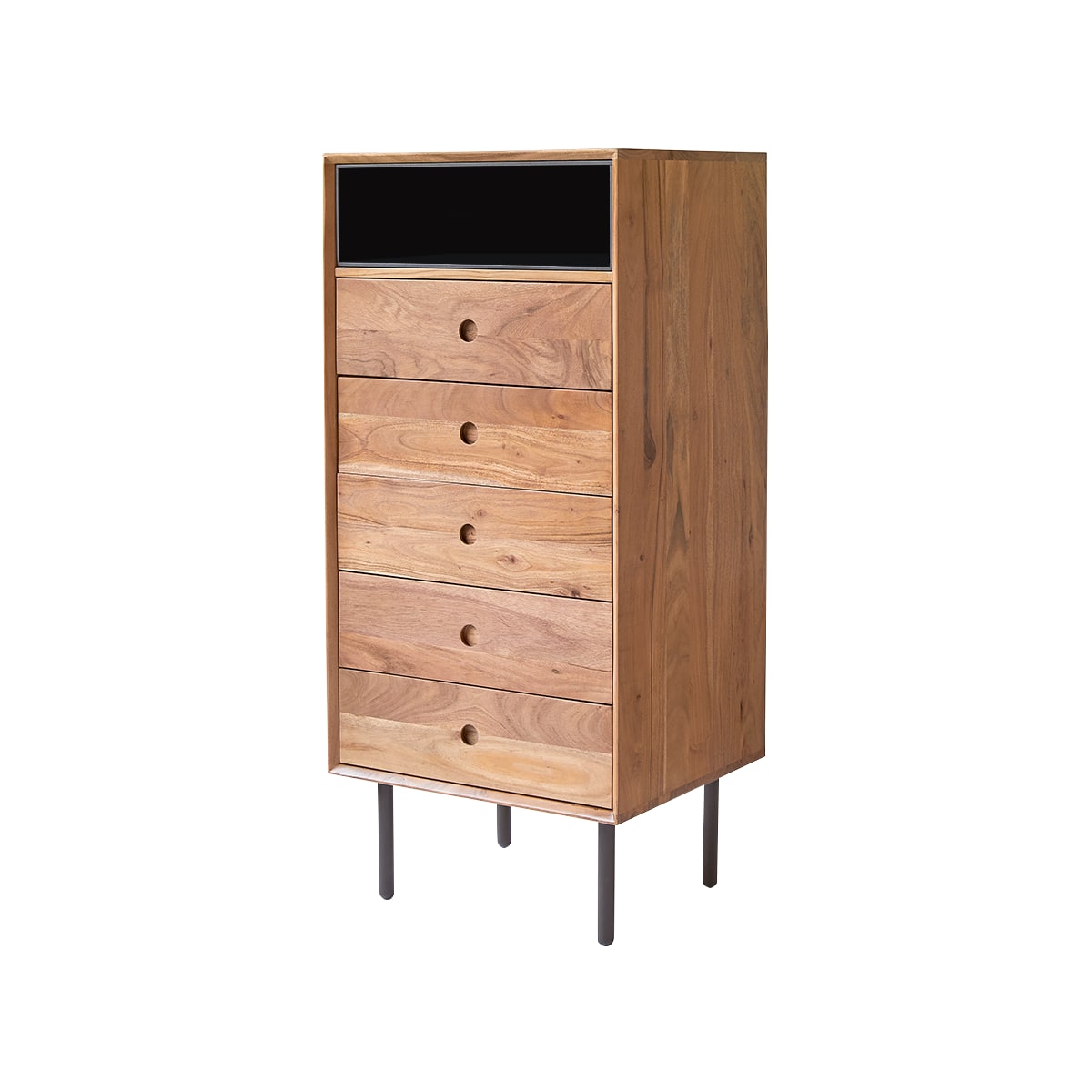 Tikamoon - Pavel - Kindercommode van acaciahout