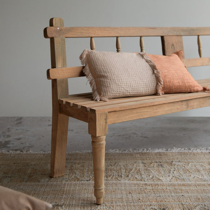 Tikamoon - Paula - Bank van massief gerecycled teakhout