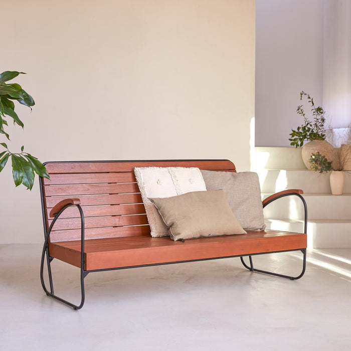 Tikamoon - Key Wood - 3-zitsbank van massief acaciahout