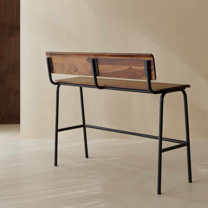 Tikamoon - Talia - Hoge bank in massief palissander en metaal