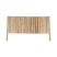 Tikamoon - River - Hoofdbord van massief teakhout 180 cm