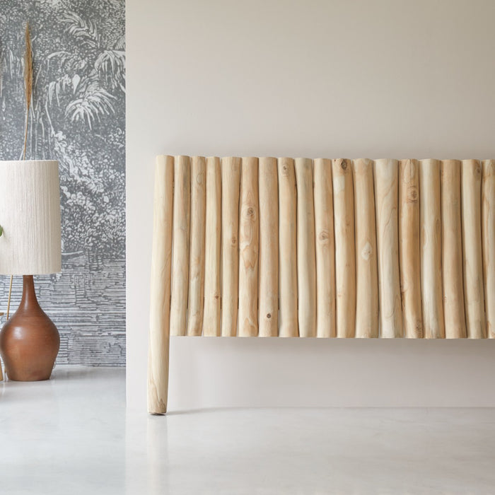 Tikamoon - River - Hoofdbord van massief teakhout 180 cm