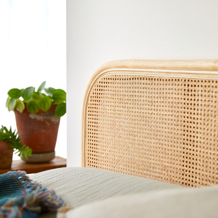 Tikamoon - Joséphine - Hoofdbord van gevlochten riet 160 cm