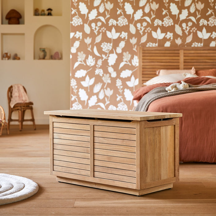 Tikamoon - Suzette - Kist voor kinderkamer van massief teakhout