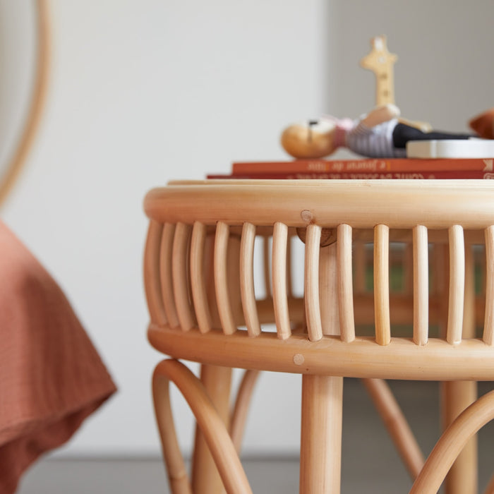 Tikamoon - Zita - Nachtkastje voor kinderen van rotan