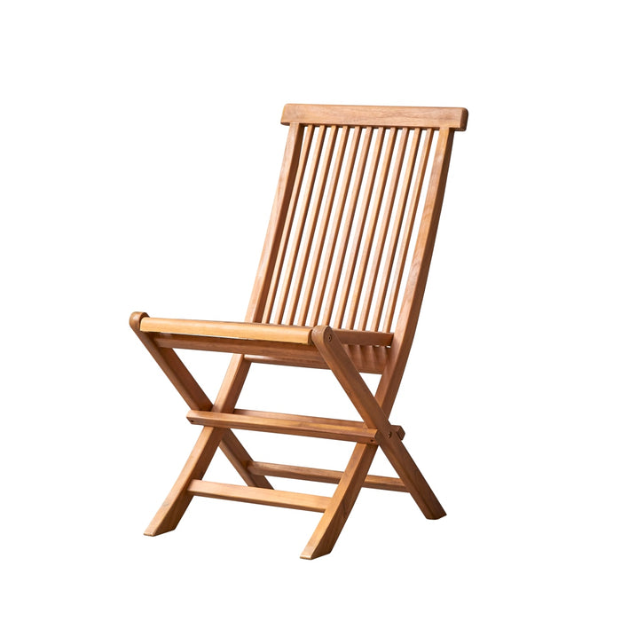 Tikamoon - Capri - Set van 2 massief acaciahouten tuinstoelen