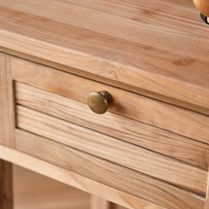 Tikamoon - Suzette - Nachtkastje voor kinderen van massief teakhout