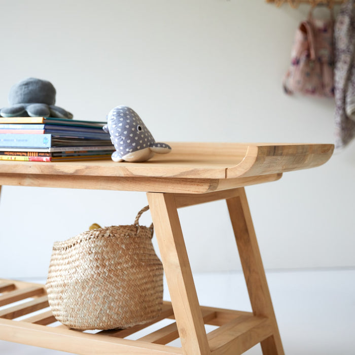 Tikamoon - Pampa - Lage console voor kinderen van massief teakhout