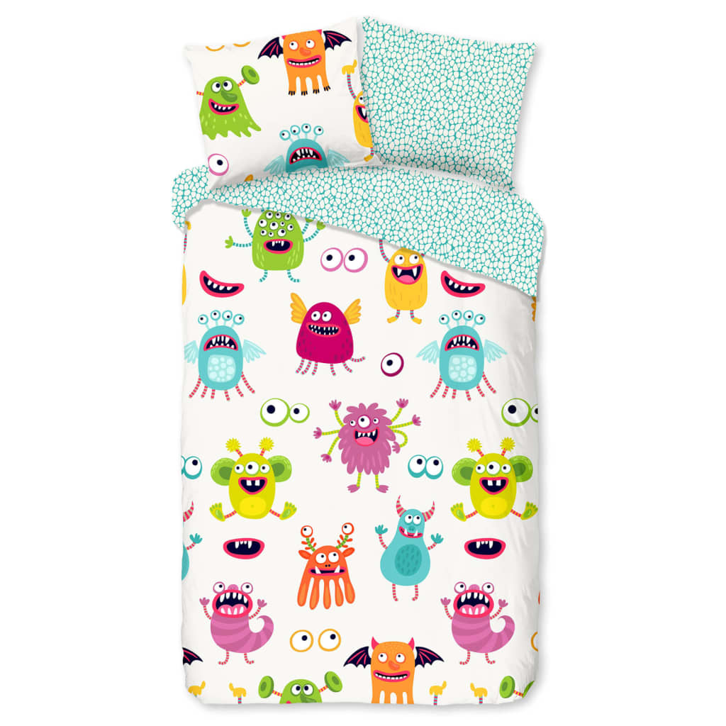 Good Morning Kinderdekbedovertrek BOOH 140x200|220 cm gebroken wit