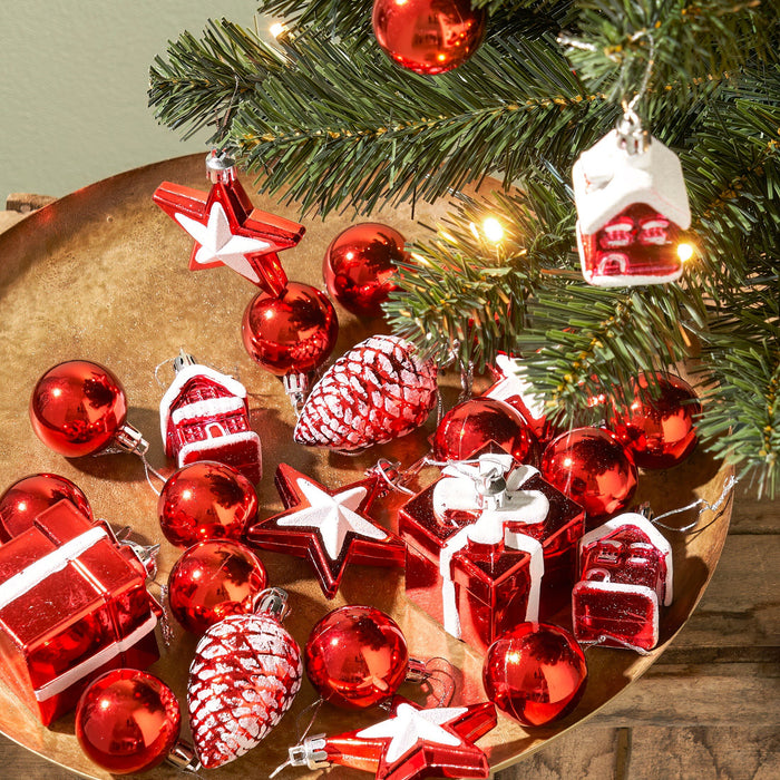 Black Box Trees Joy Kunstkerstboom met Ornamenten en Verlichting - H90