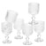 Mica Decorations Merlot Wijnglas - Set van 6 - 250 ml - Transparant