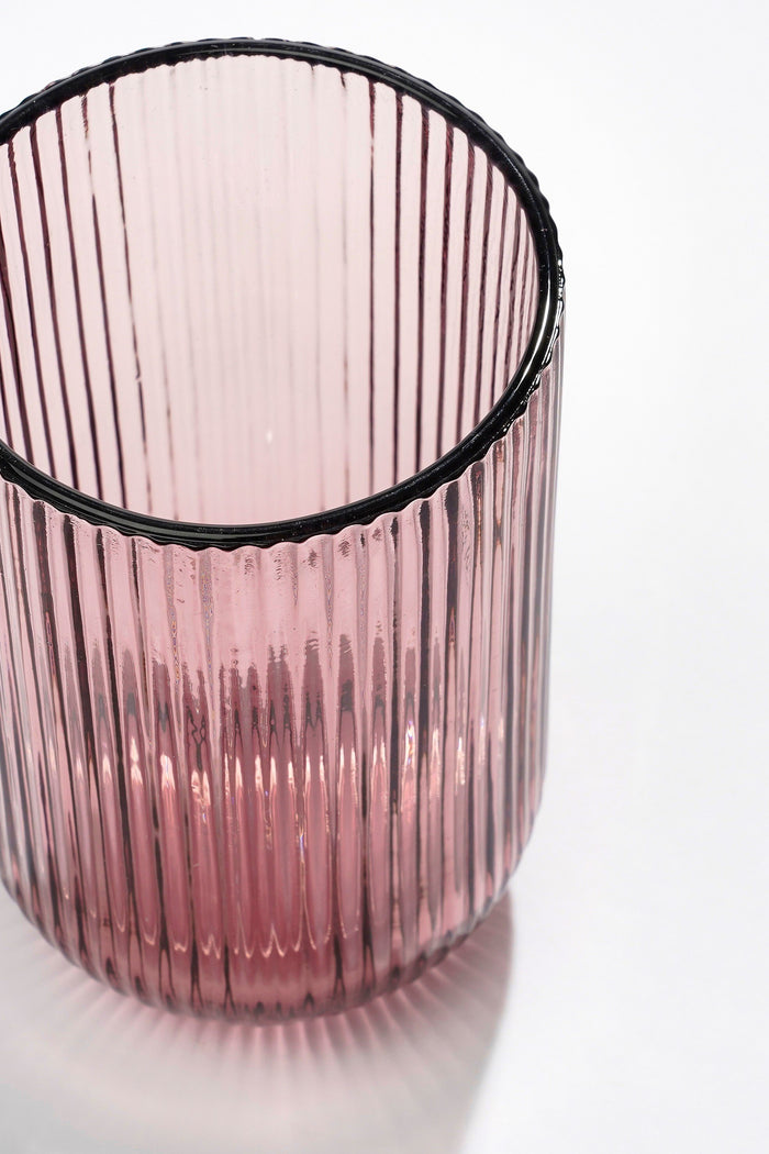 Mica Decorations Merlot Drinkglas - Set van 6 - 400 ml - Paars